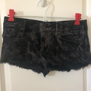 Bullhead - Corduroy black/grey shorts